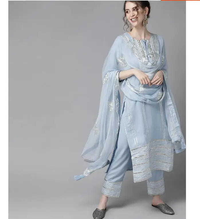 Traditional Indian Punjabi Emb - Salwar Kameez Set review and price