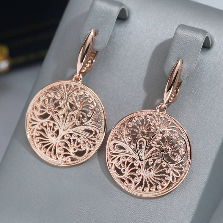 Wbmqda Hollow Metal Flower Lon - Ethnic Fashion In Dubai review and price