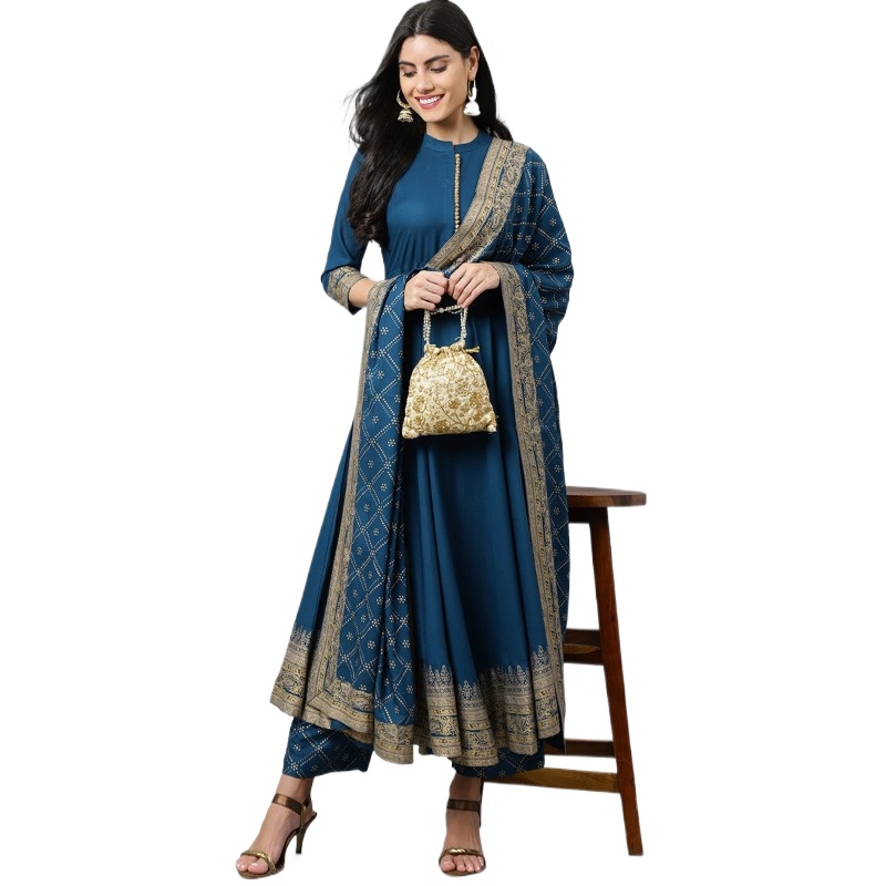 Indian Ethnic Wear Women Kurta - Salwar Kameez Set review and price