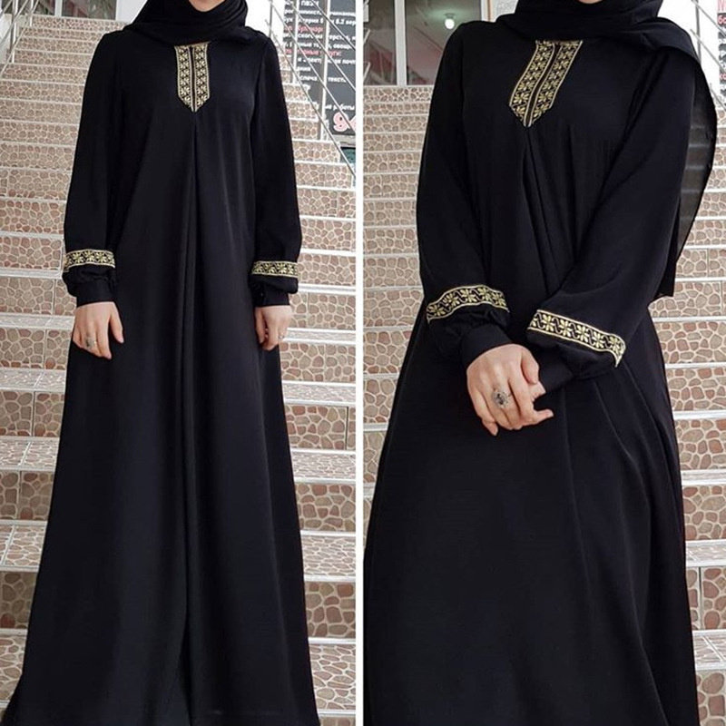 Muslim Ethnic Style Print Abay - Ethnic Fashion In Dubai review and price