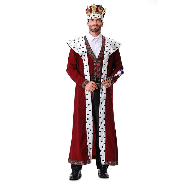 Medieval King's Robe Costume R - Ethnic Fashion Clothing review and price