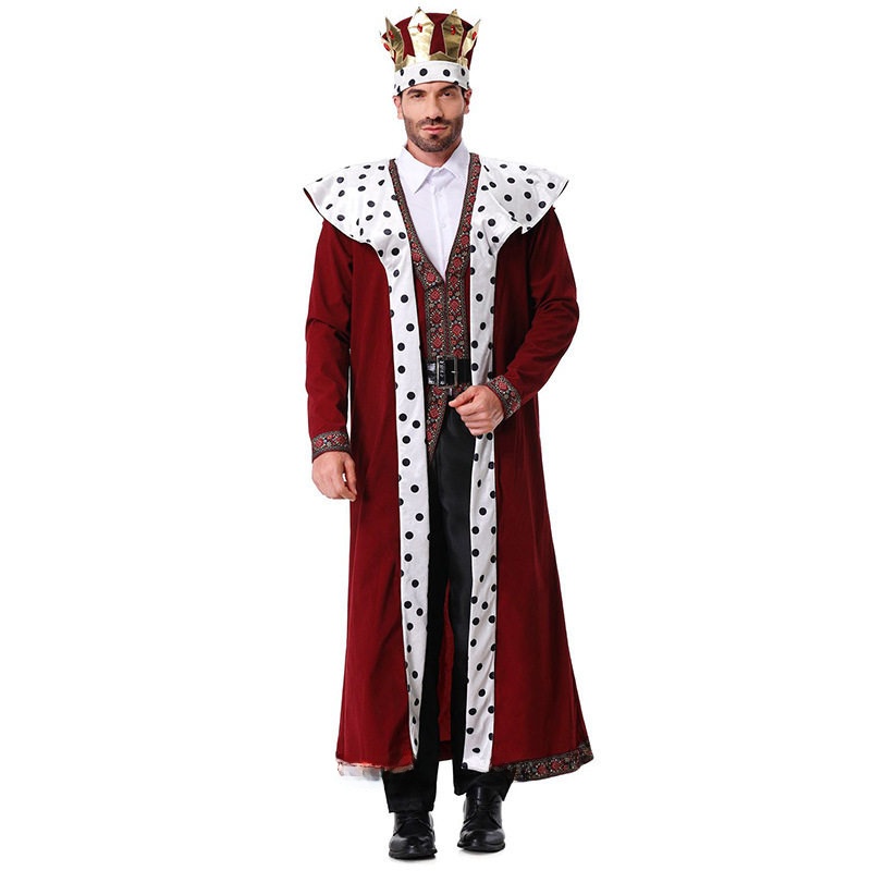 Medieval King's Robe Costume R - Ethnic Fashion Clothing review and price