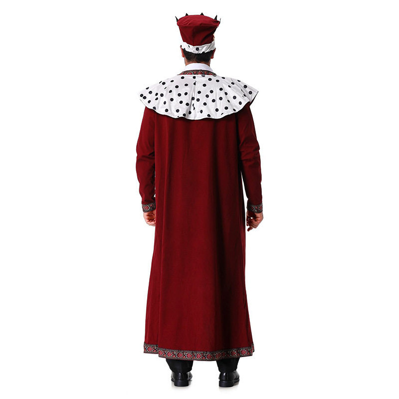 Medieval King's Robe Costume R - Ethnic Fashion Clothing review and price