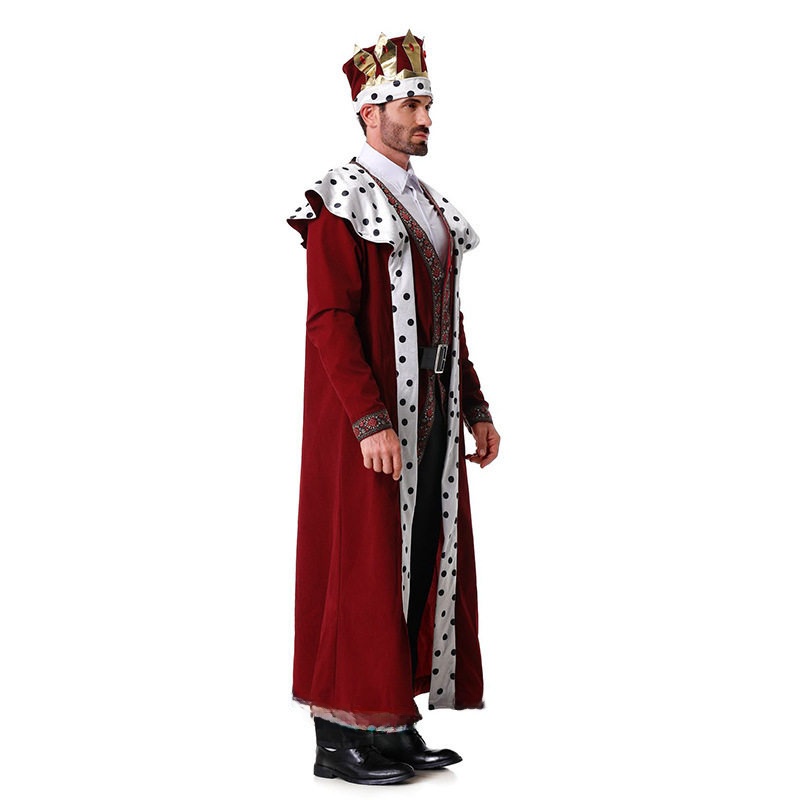 Medieval King's Robe Costume R - Ethnic Fashion Clothing review and price