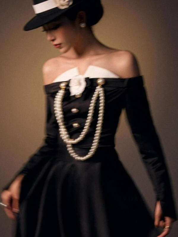 Black Hepburn Vintage Wedding  - Ethnic Fashion Studio review and price