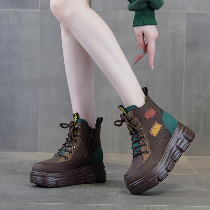 Women Platform Boots Winter Fa - The Ethnic Fashion review and price