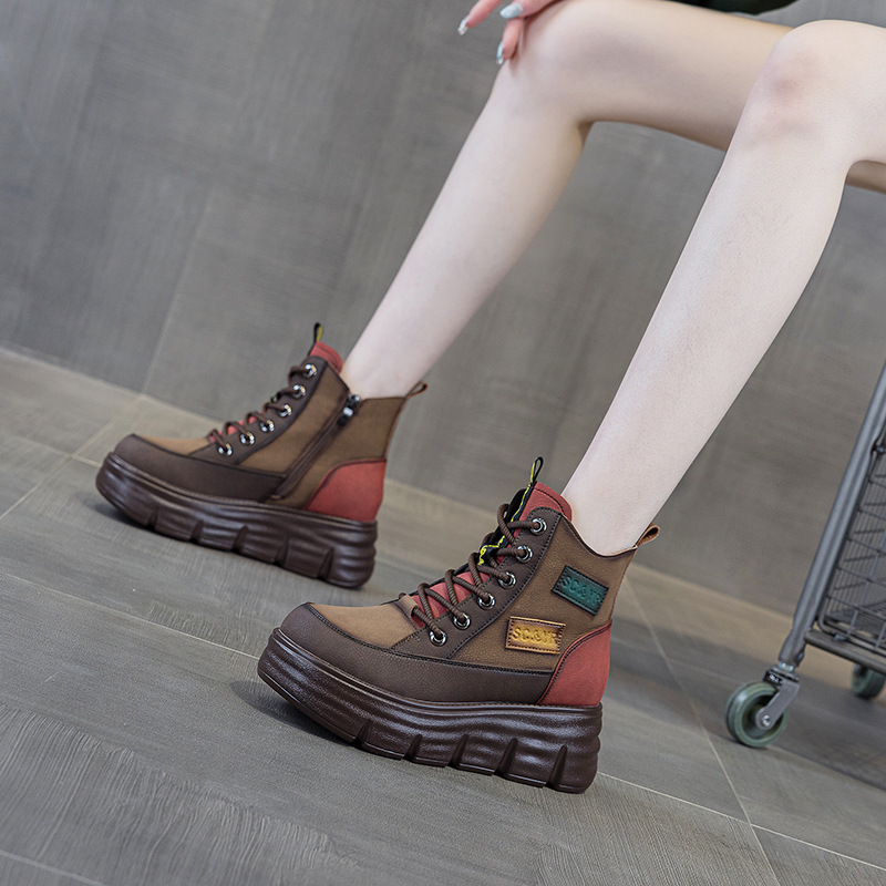 Women Platform Boots Winter Fa - The Ethnic Fashion review and price