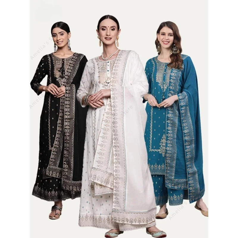 Indian Women's Punjabi Suit 3- - Salwar Kameez Set review and price