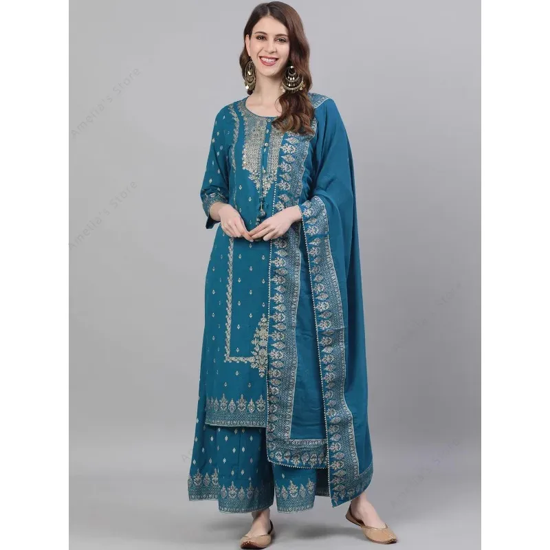 Indian Women's Punjabi Suit 3- - Salwar Kameez Set review and price