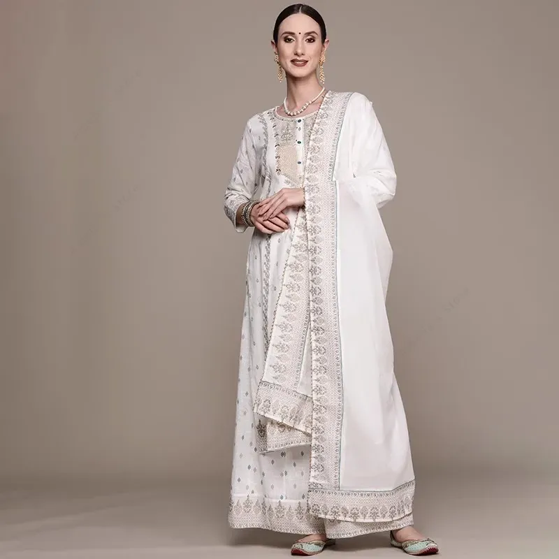Indian Women's Punjabi Suit 3- - Salwar Kameez Set review and price