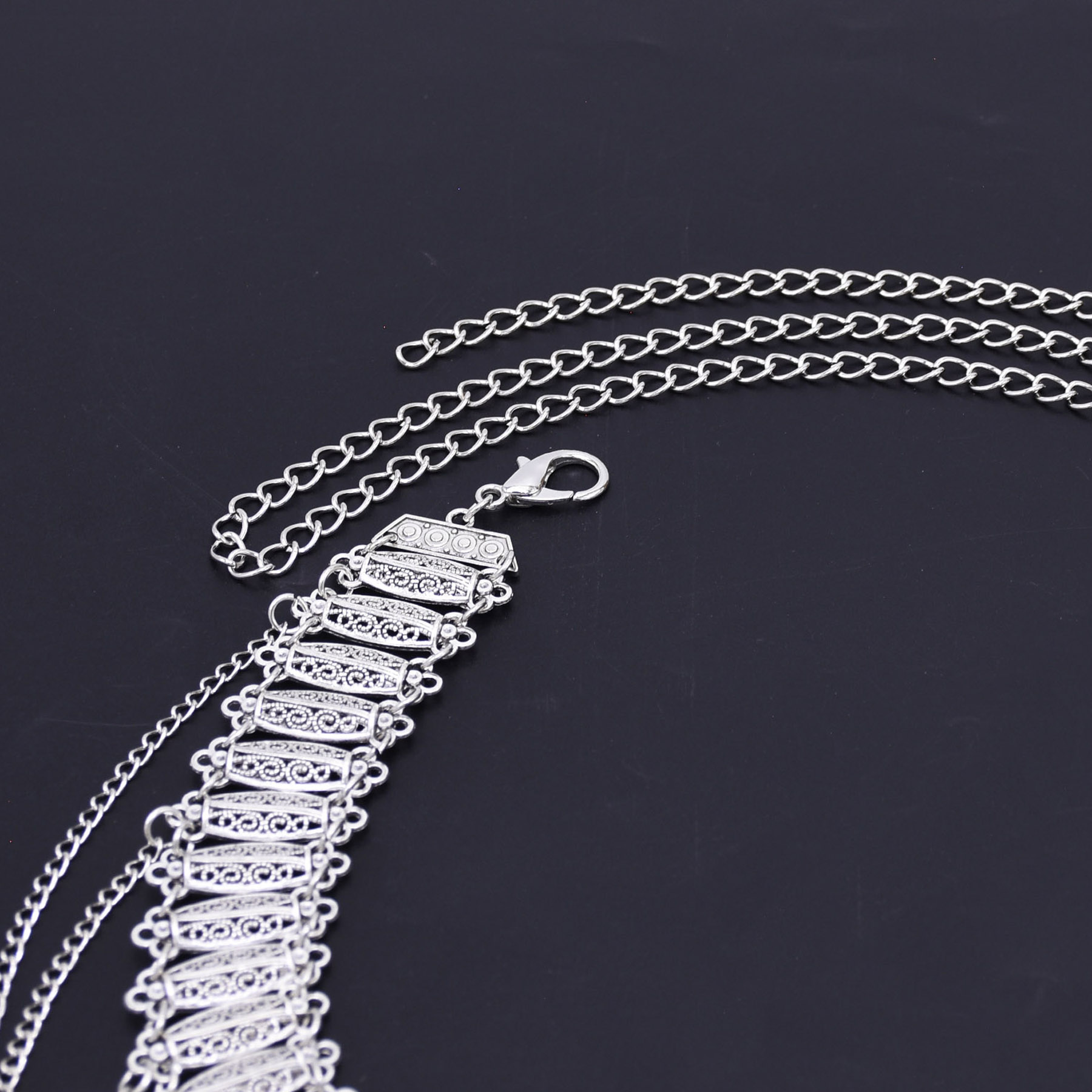 Niche Retro Design Silver Carv - Ethnic Fashion Design review and price