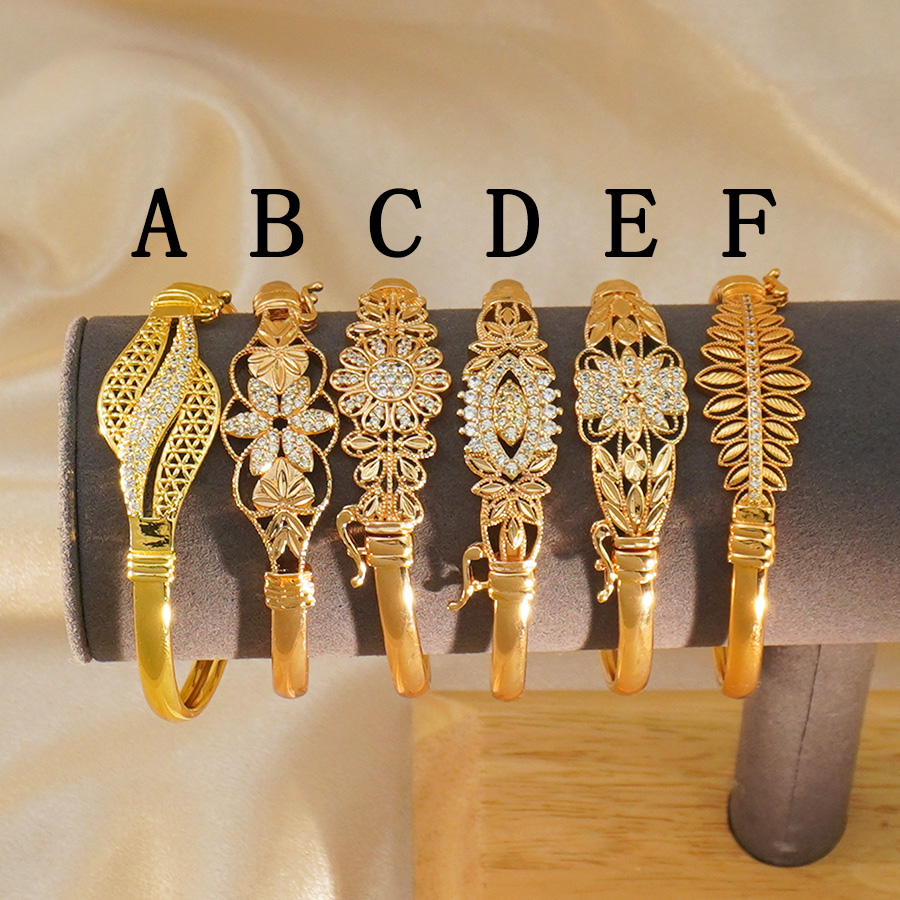 1Pcs Dubai Flower Zirconium In - Ethnic Fashion In Dubai review and price