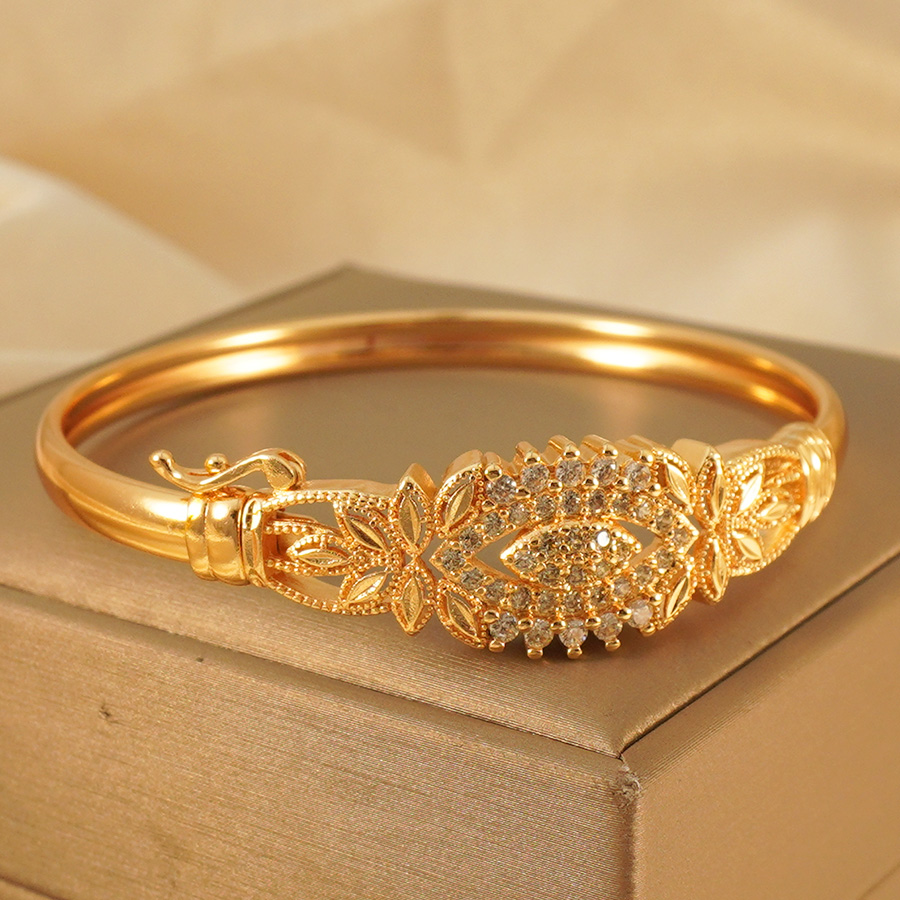 1Pcs Dubai Flower Zirconium In - Ethnic Fashion In Dubai review and price