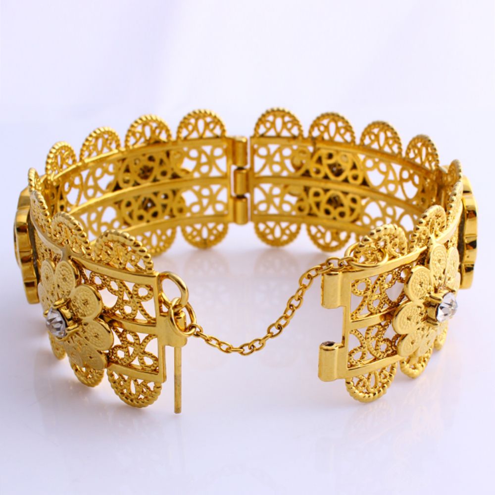 Luxury Women Big Bangle 68mm G - Ethnic Fashion In Dubai review and price