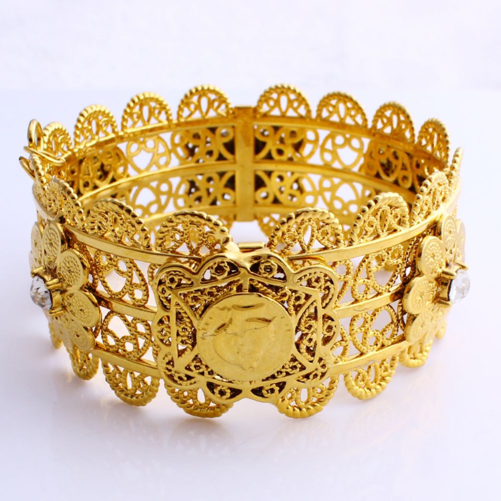 Luxury Women Big Bangle 68mm G - Ethnic Fashion In Dubai review and price
