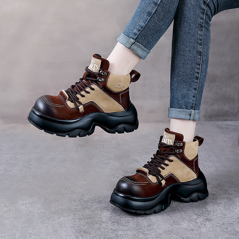6cm Genuine Leather Wedge Fash - The Ethnic Fashion review and price