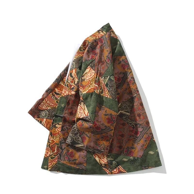 Ethnic Style Print Yukata Men  - The Ethnic Fashion review and price