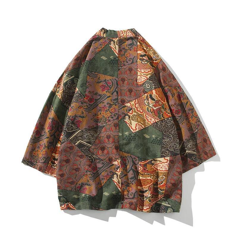 Ethnic Style Print Yukata Men  - The Ethnic Fashion review and price
